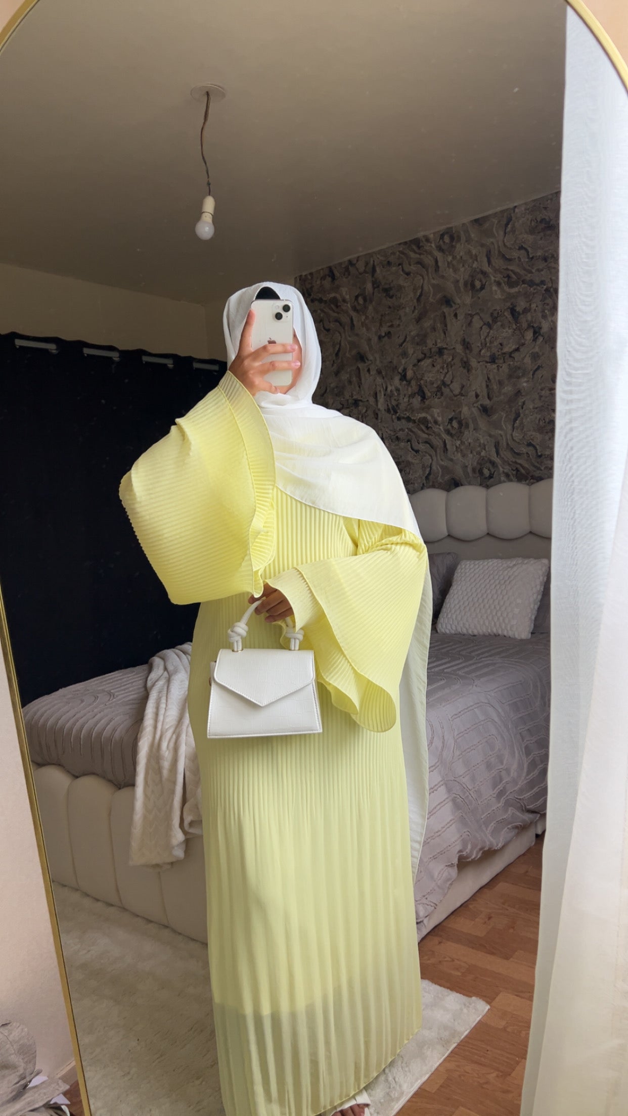 Robe plissée - Modèle Noura 4 coloris