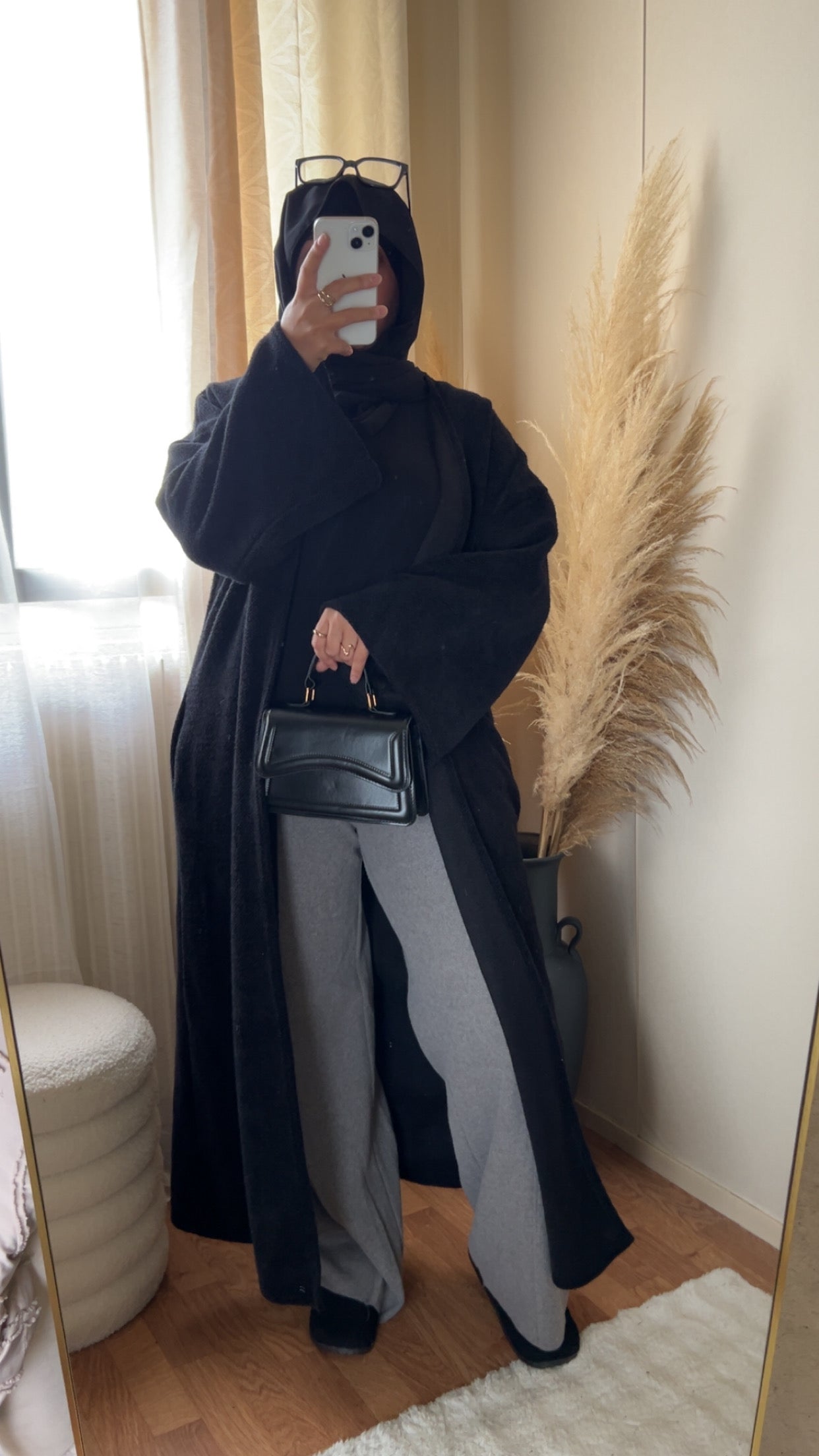 Gilet long et doux | Taupe