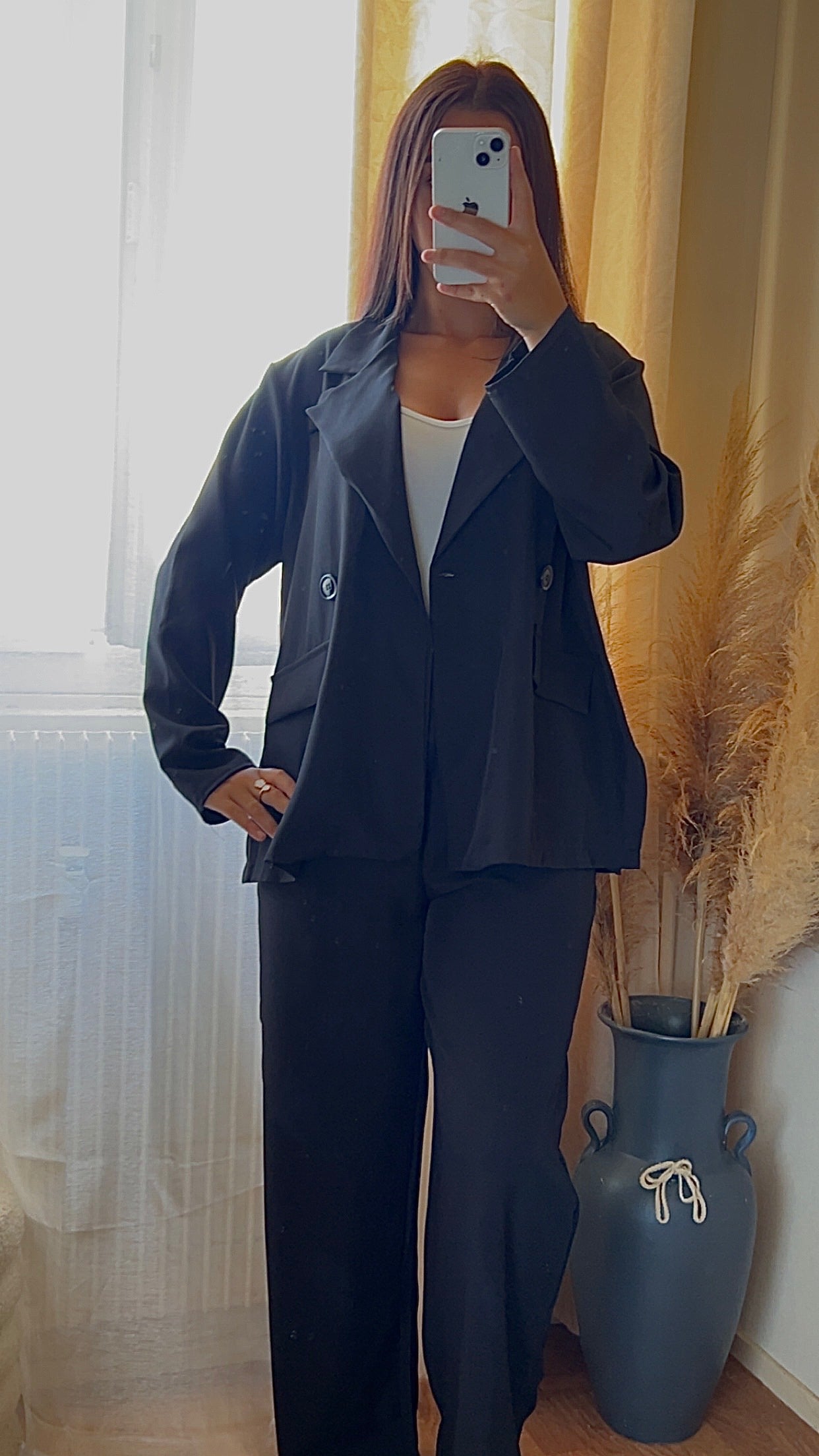 Ensemble blazer | Marron
