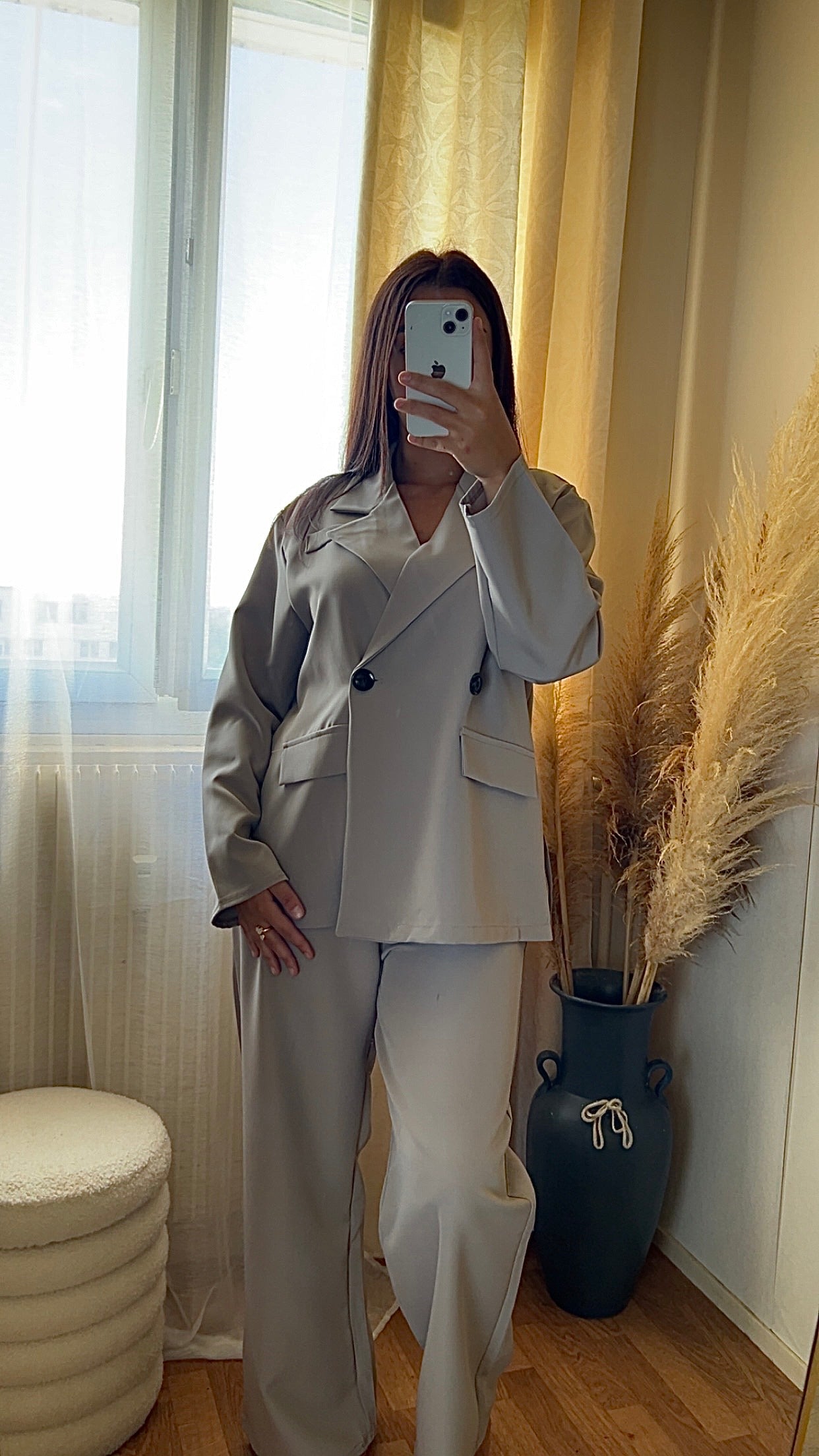 Ensemble blazer | Marron