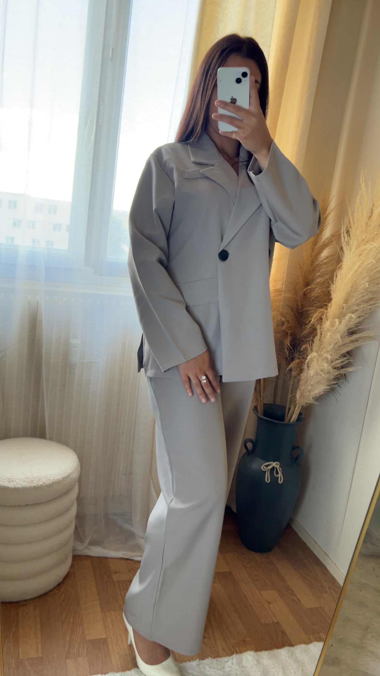 Ensemble blazer | Marron