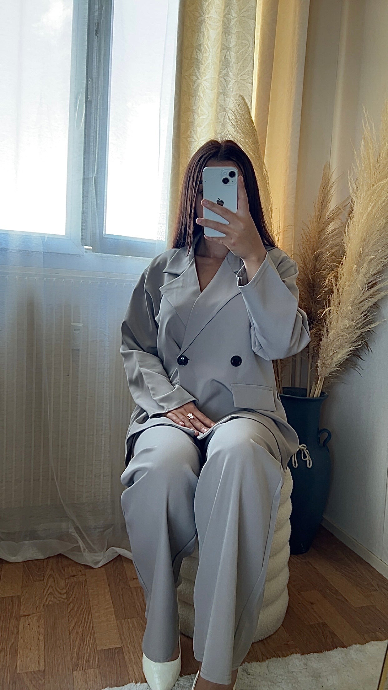 Ensemble blazer | Marron