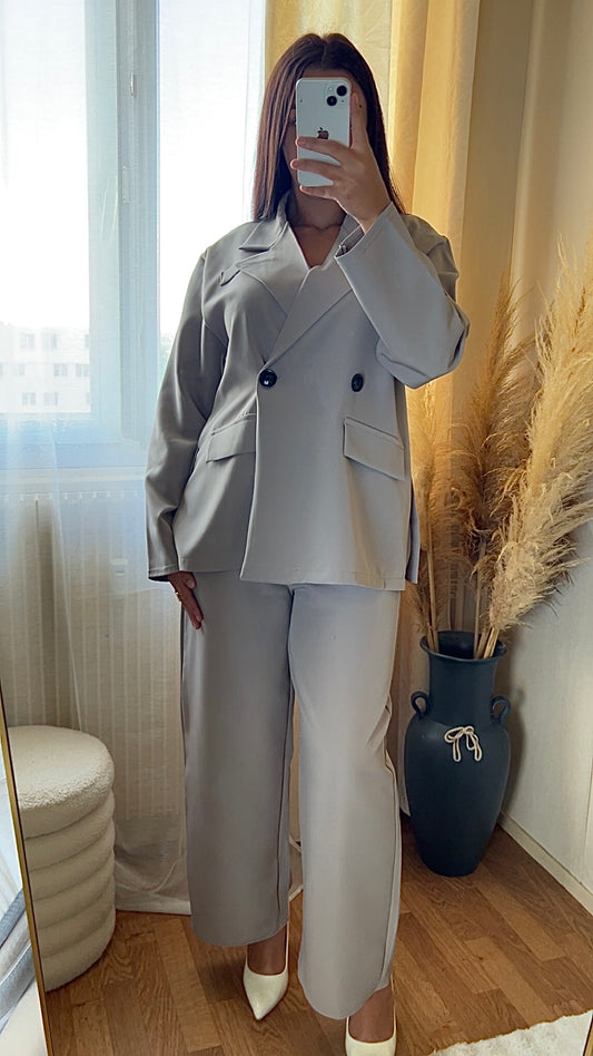 Ensemble blazer | Gris