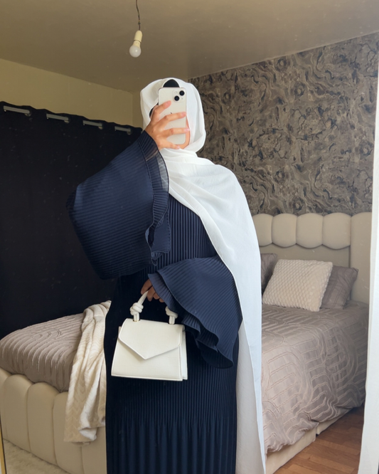 Robe plissée - Modèle Noura 4 coloris