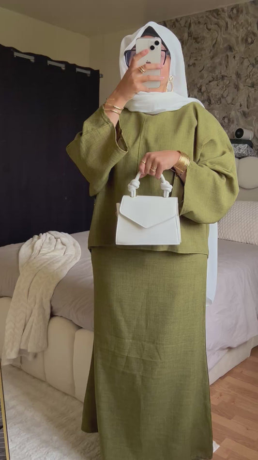 Ensemble jupe - Modèle Zayna 3 coloris
