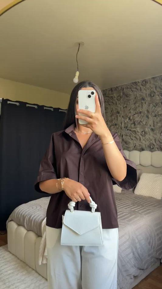 Chemisier oversize - Modèle Coco